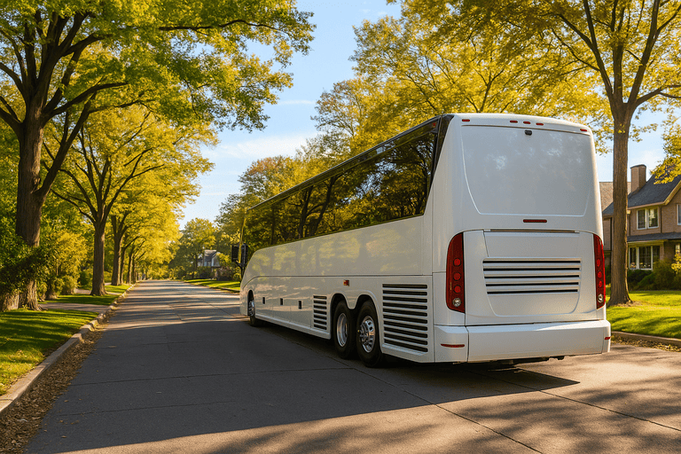 Military and Government Charter Bus & Shuttle Bus Rental